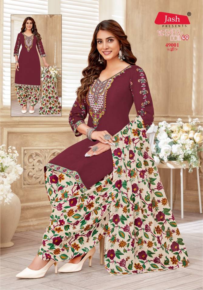 Baby Doll Vol 49 By Jash Printed Cotton Dress Material Wholesale Price In Surat
